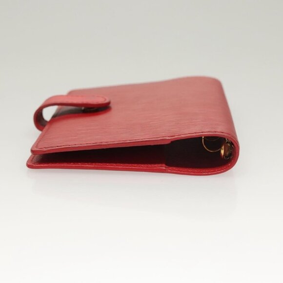 LOUIS VUITTON Epi Agenda PM Day Planner Cover Red R20057 LV Auth 118196 - Picture 4 of 16